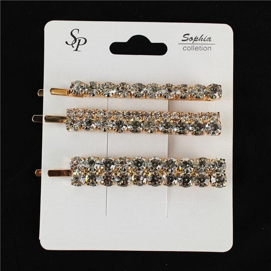 3 PC Stone Hair Pin