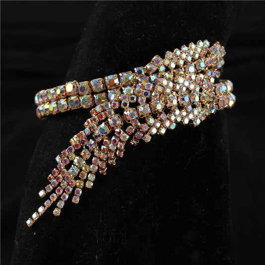 Rhinestone Cuff Bangle