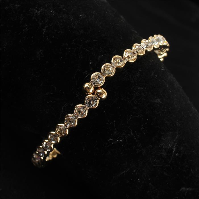 Rhinestone Cuff Bangle