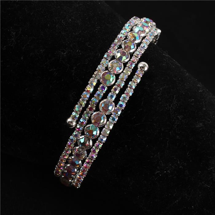 Rhinestone Cuff Bangle