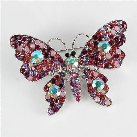 BUTTERFLY Crystal Brooch