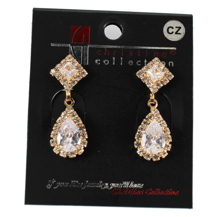 CZ Dangle Earring