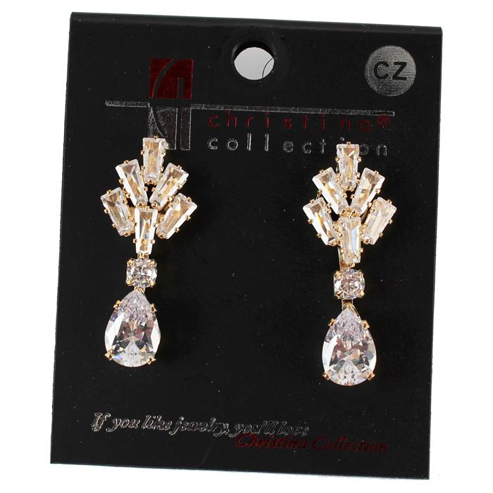 CZ Dangle Earring