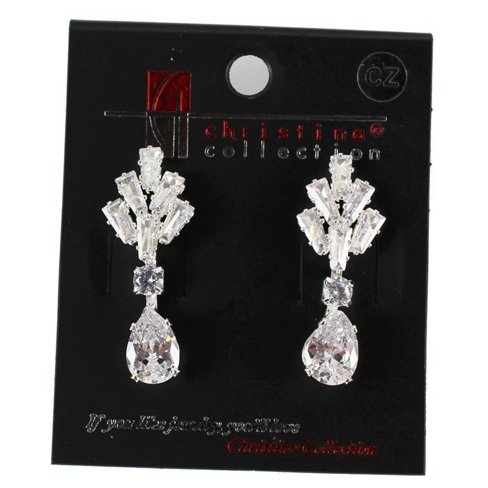 CZ Dangle Earring