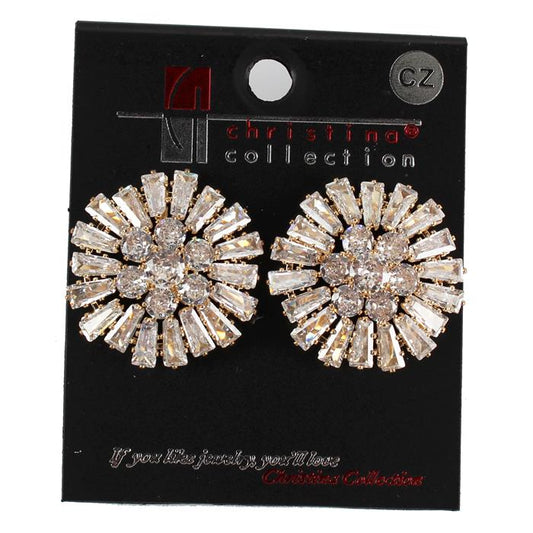 CZ Stud Earring