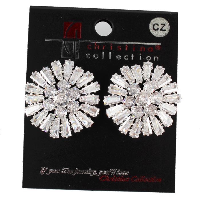 CZ Stud Earring