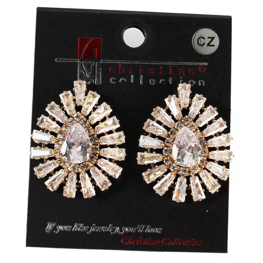 CZ Stud Earring