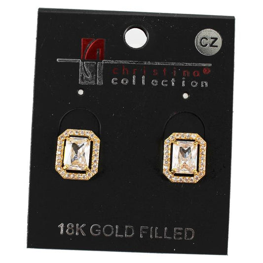 CZ Stud Earring