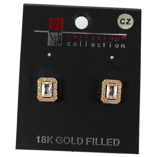 CZ Stud Earring