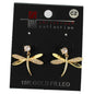 CZ Dragonfly Earring