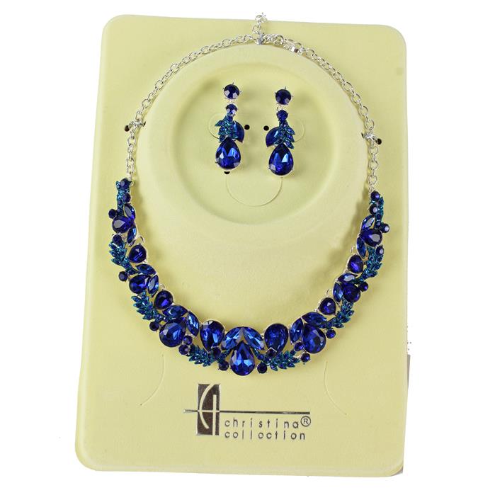 Crystal Evening Necklace Set