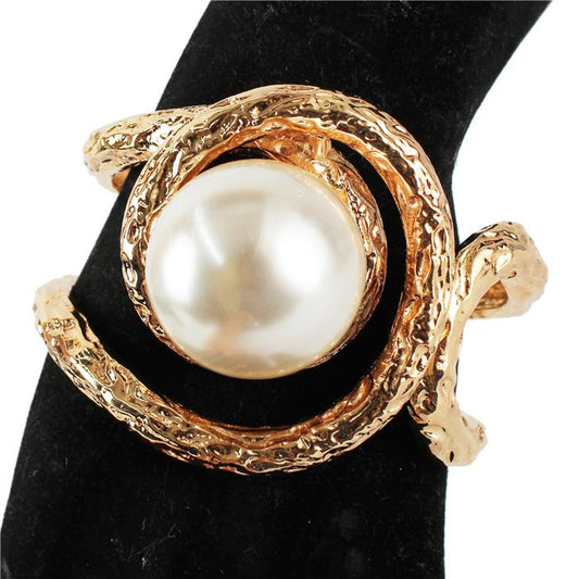 Fashion Pearl Cuff Bangle