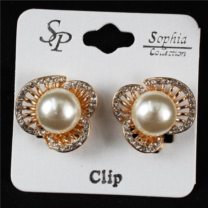 Clip On Pearl Earring