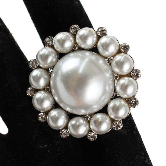 Fashion Pearl Stretch Ring