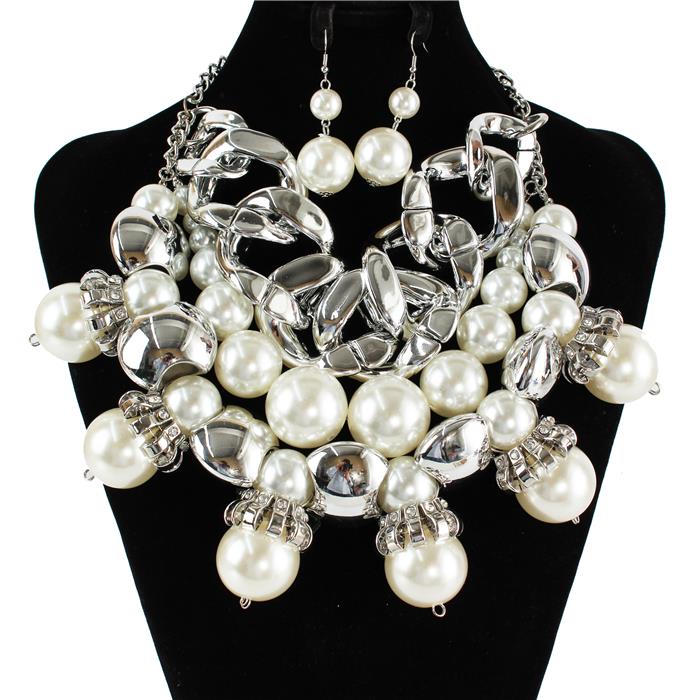 Fashion Chunky Necklace Set