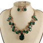 Crystal Evening Necklace Set