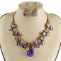 Crystal Evening Necklace Set