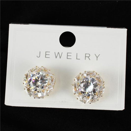 CZ Stud Earring