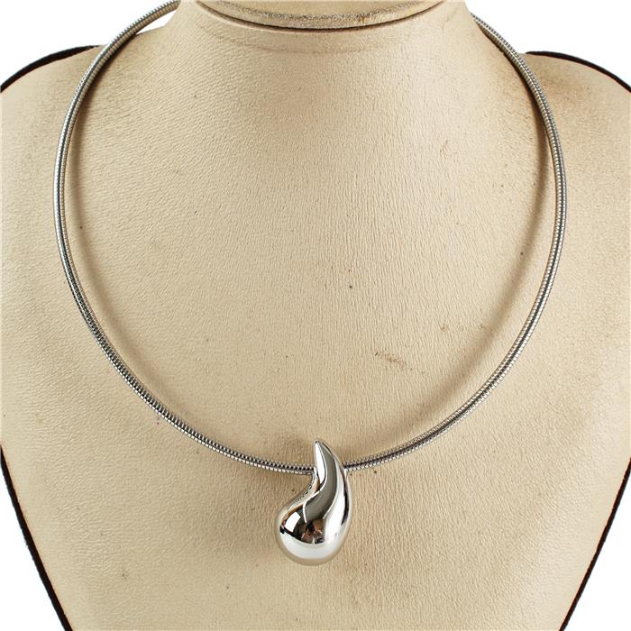 Water Drop Charm Choker