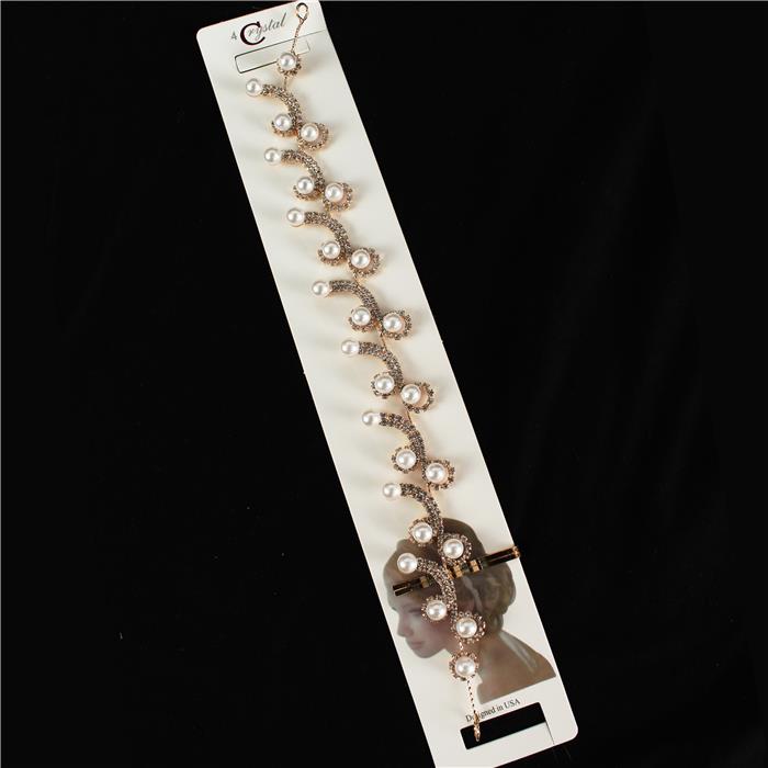 Pearl Rhinestone Hair Pin