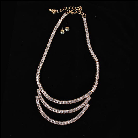 Crystal Necklace Set