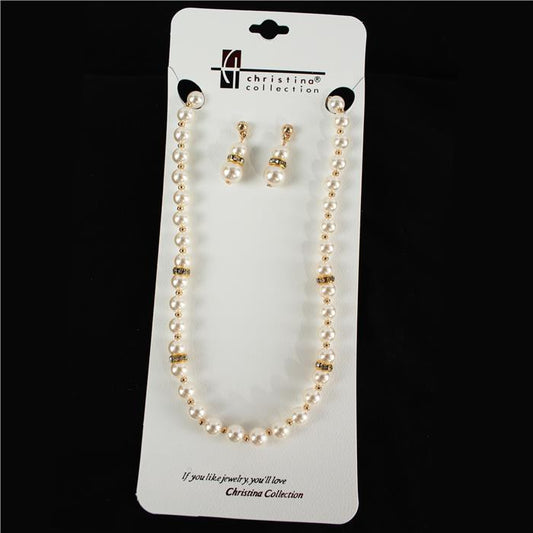 Pearl Necklace Set