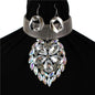 Chunky Crystal Choker Set