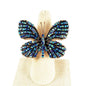 Rhinestone Butterfly Stretch Ring