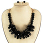 Fashion Crystal Bead Necklace Set