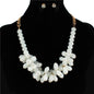 Fashion Crystal Bead Necklace Set