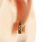 CZ Hoop Huggie Earring