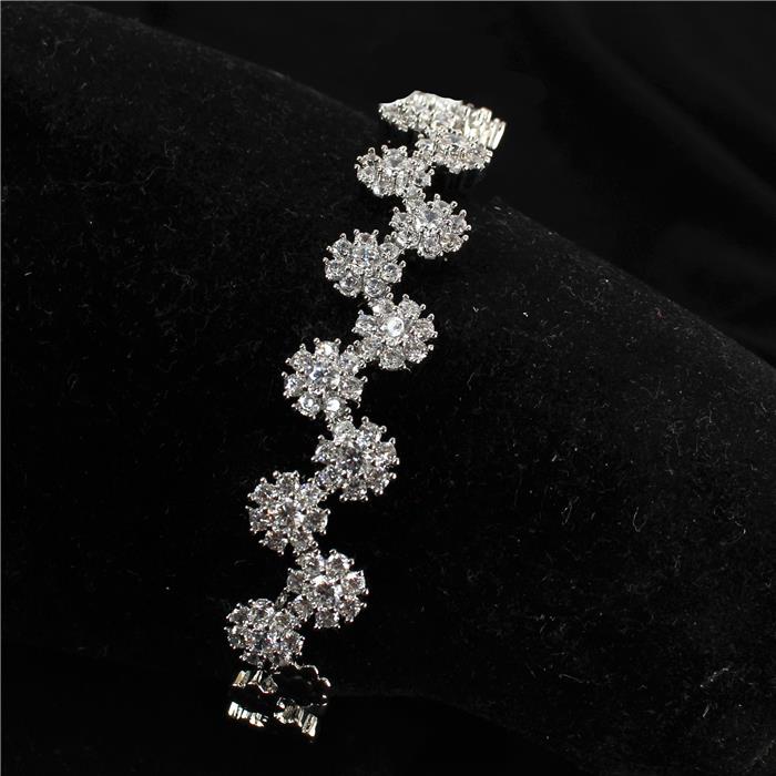 CZ Cuff Bangle