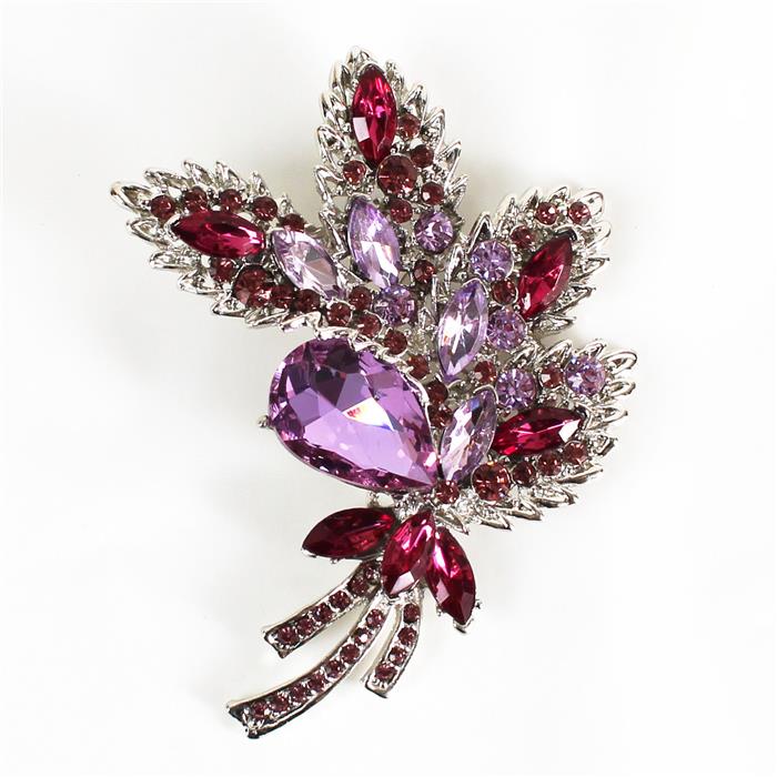 Crystal Brooch