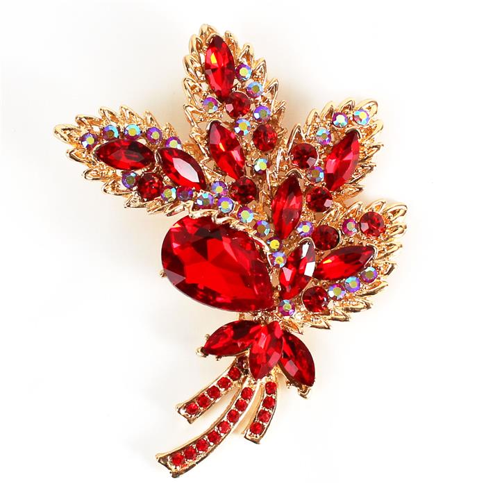 Crystal Brooch