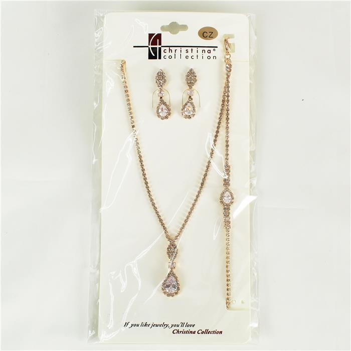 3 PCS Rhinestone Set