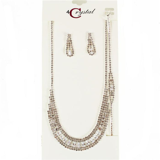 Rhinestone 3 Pcs Set