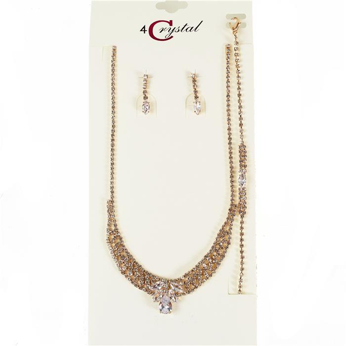 Rhinestone 3 Pcs Set