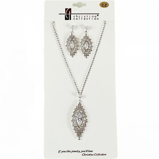 CZ Necklace Set