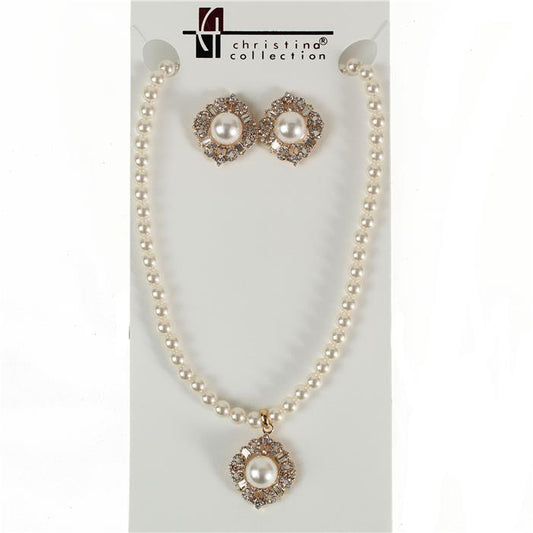 Pearl Necklace Set