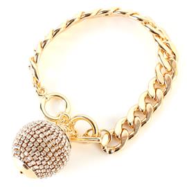 Chain Ball Charm Bracelet