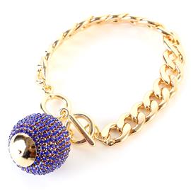 Chain Ball Charm Bracelet