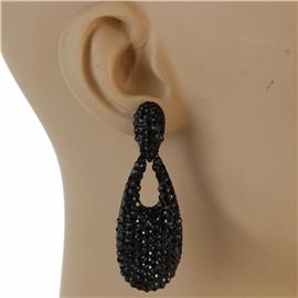 Casting Rhinestones Earring