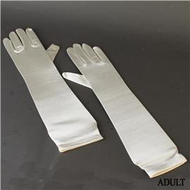 Satin Long Gloves