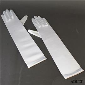 Satin Long Gloves