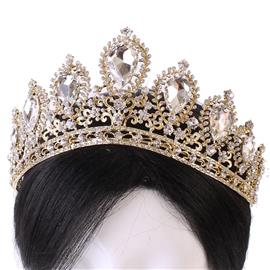 Crystal Tear Crown Tiara
