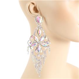 Rhinestone Crystal Chandelier Earring