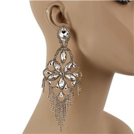 Rhinestone Crystal Chandelier Earring