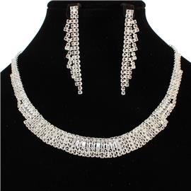 CZ Necklace Set