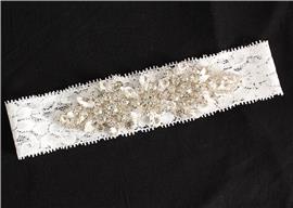 Crystal Wedding Garter