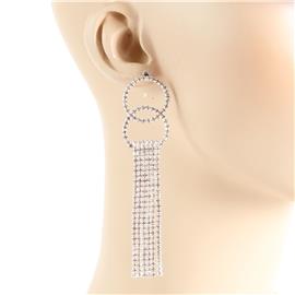 Rhinestone Chandelier Earring